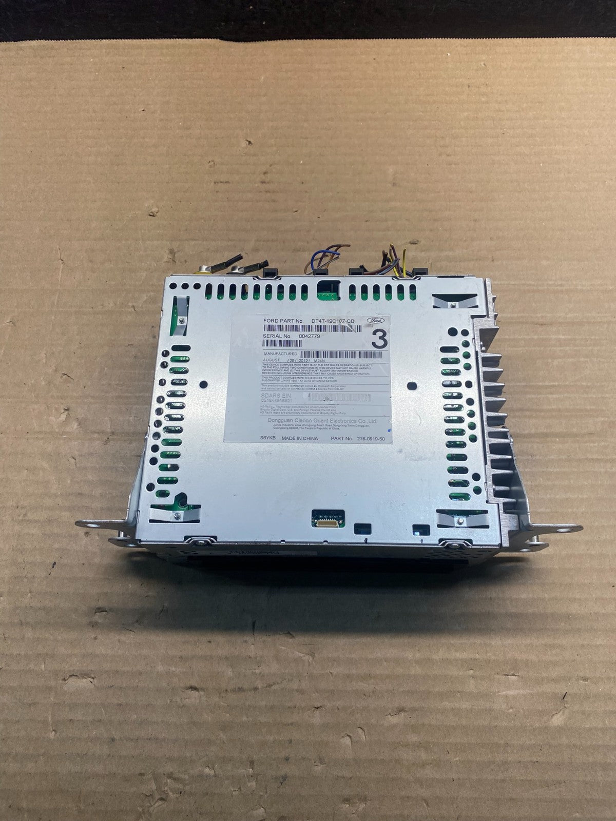 2013 to 2014 Ford Edge AM/FM Radio Reciever AF3865 DW4