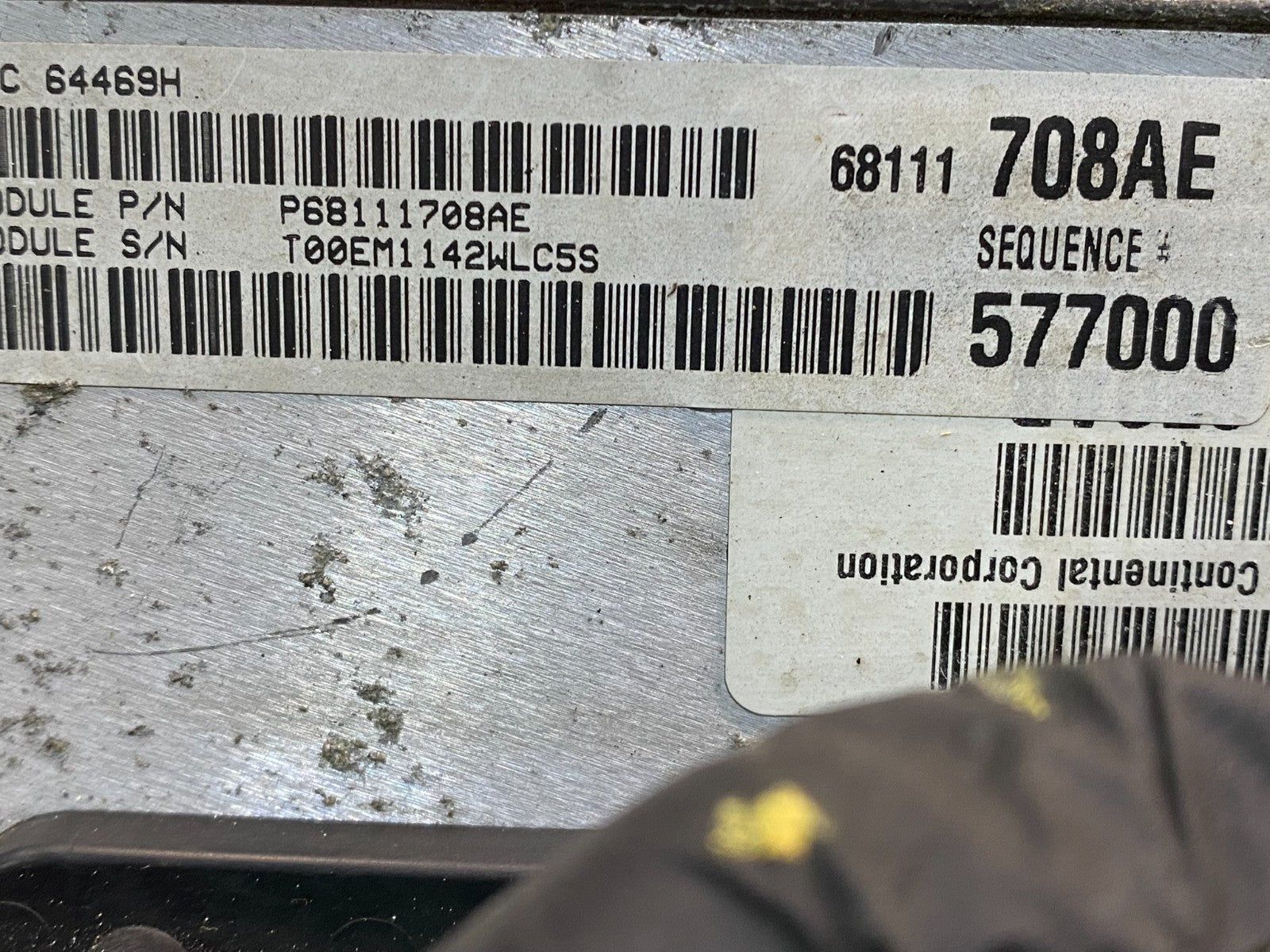 2012 Dodge Durango Jeep Grand Cherokee 3.6 Engine Computer ECU ECM af7771 DG2