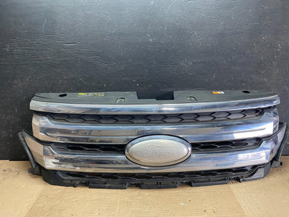 2011 2012 2013 Ford Edge Front Upper Chrome Grille Grill v3337 GD0