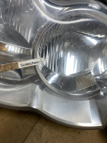 2009-2010 Jeep Grand Cherokee Left+Right Set Halogen Headlights AC3422 DW3
