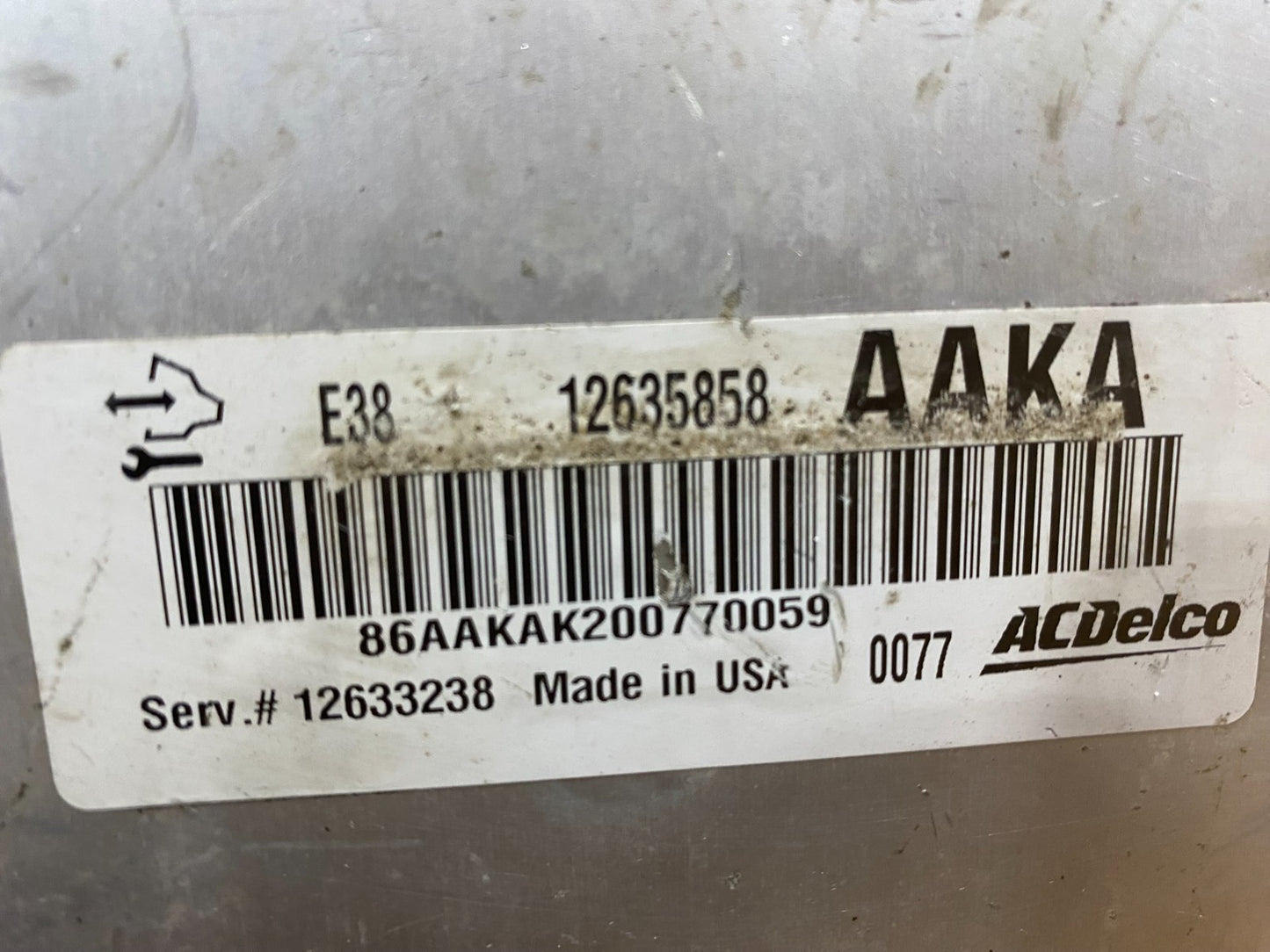 2010 2014 Chevrolet Express Savanna Engine Computer ECM ECU AC0853 DG2
