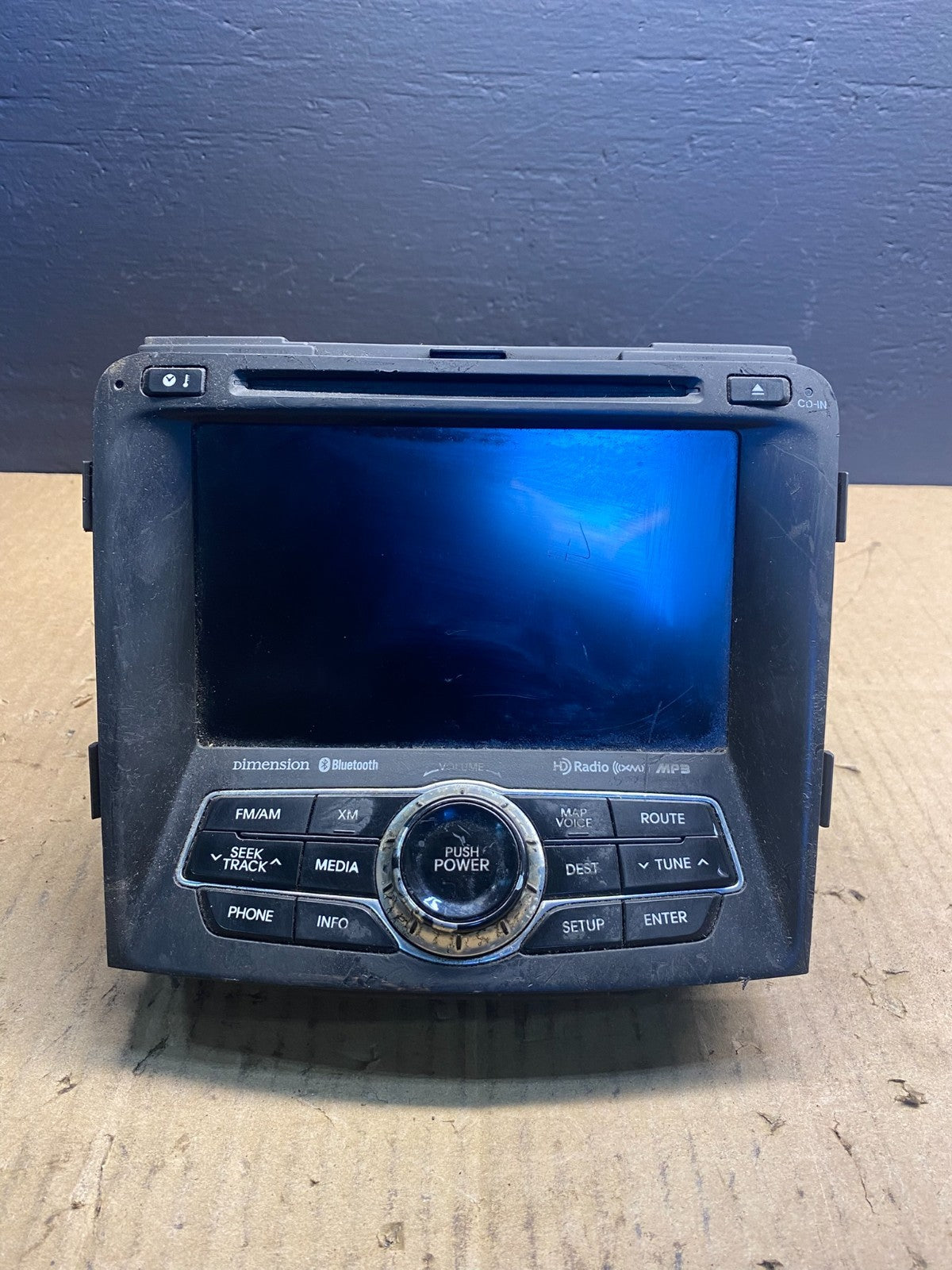 2011 to 2014 Hyundai Sonata Radio Navigation Screen Display ab4357 DG0