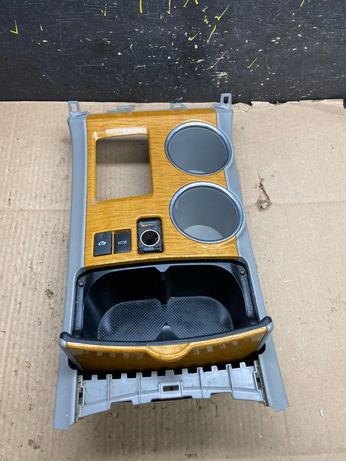 2008 2009 2010 Toyota Highlander Front Center Shifter Bezel Cup Holder Y5442 DG1