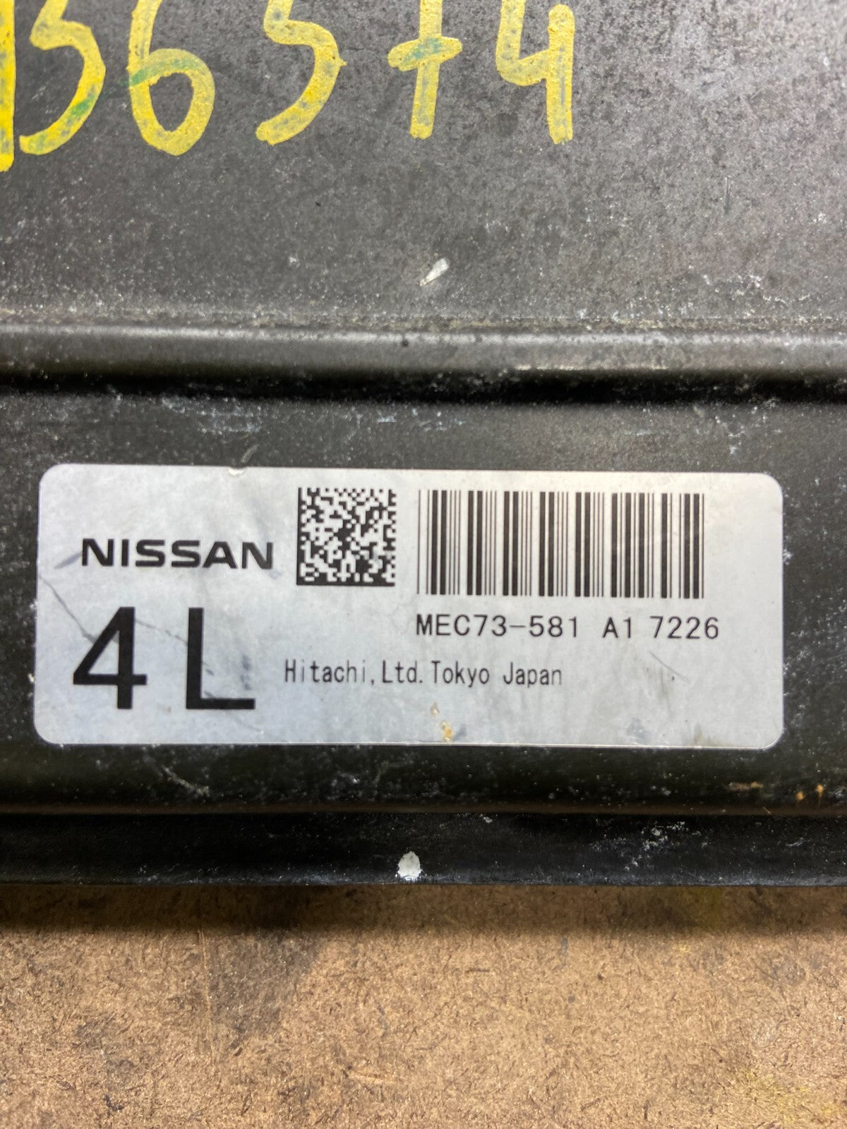 2008 Nissan Armada QX56 5.6L Engine Control Module mec73-581 a1 M9736 DG13