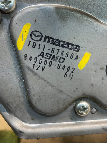 2007 to 2015 Mazda CX-9 CX9 Windshield Rear Wiper Motor ad9473 DG6