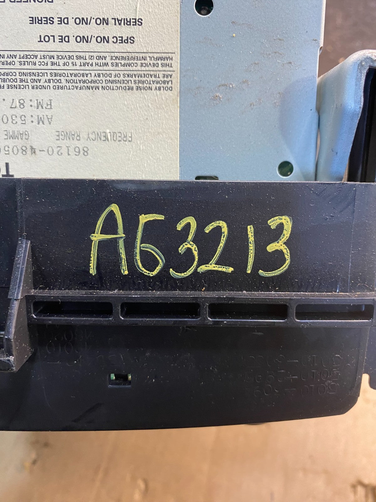 1999 2003 Lexus RX300 Radio Navigation Info Display Climate Control OE AG3213 MS7
