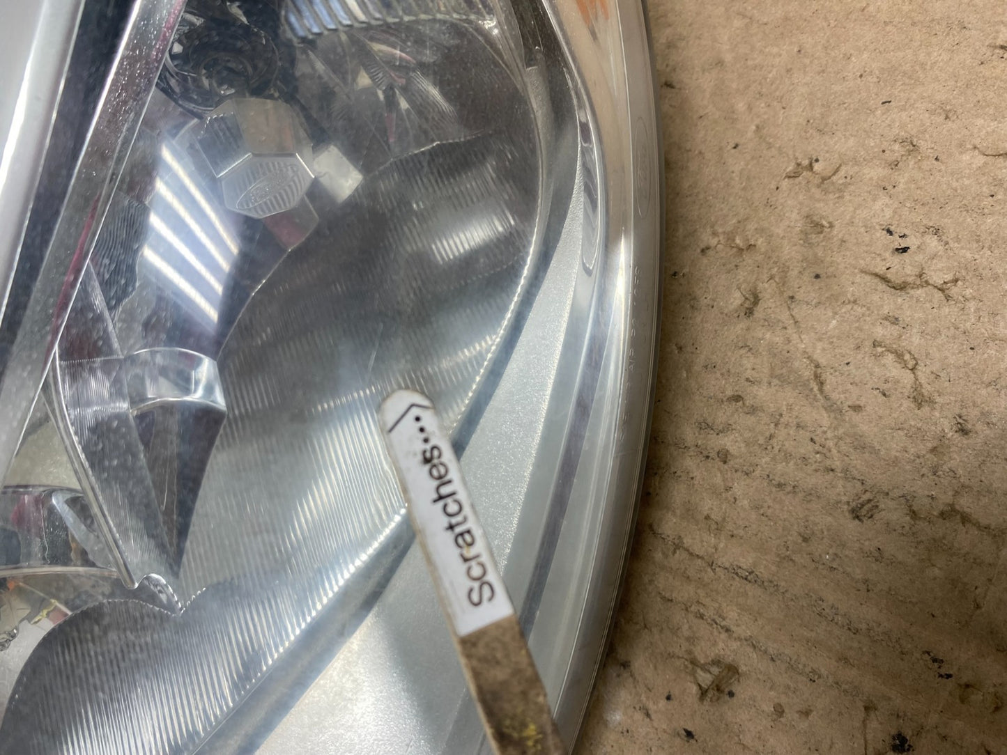 2012 2013 2014 Ford Focus Left Driver Lh Side Halogen Headlight AE6508 DW3