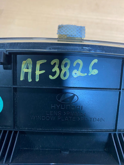 2015 to 2017 Hyundai Sonata Speedometer Cluster Gauge AF3826 DW6