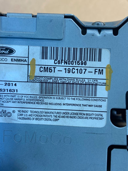2013 - 2016 Ford C-Max Single CD Player Media AM FM Radio Receiver AF9177 DG6