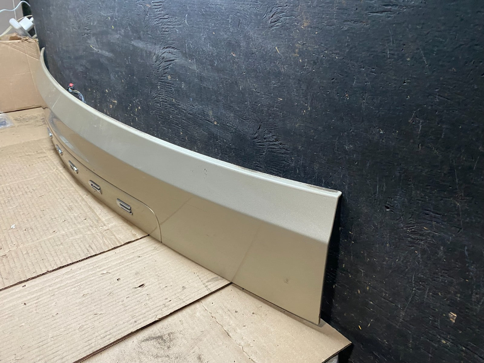 2011 to 2018 Dodge Grand Caravan Tail Gate Trim Molding With Camera OEM V3336 DG1