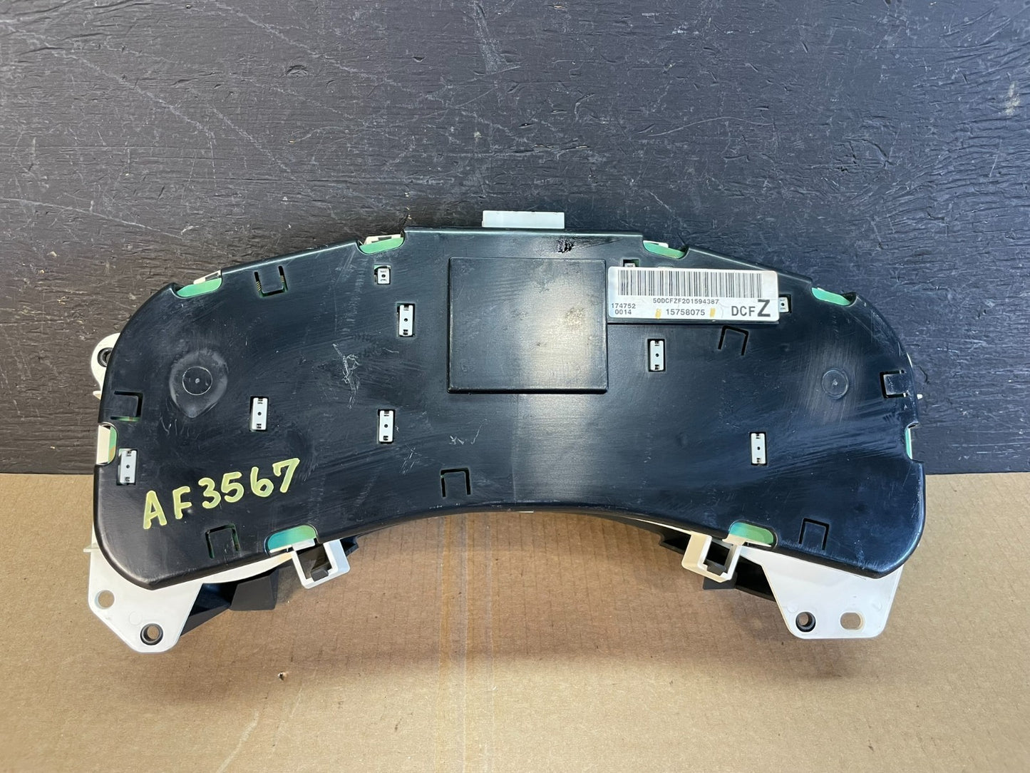 1999 to 2002 Chevrolet Silverado Sierra Cluster Gauge Speedometer ECM AF3567 DG6