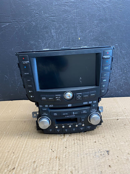 2007 2008 Acura TL Screen Display Navigation Radio Climate Control OE AC9607 DG0