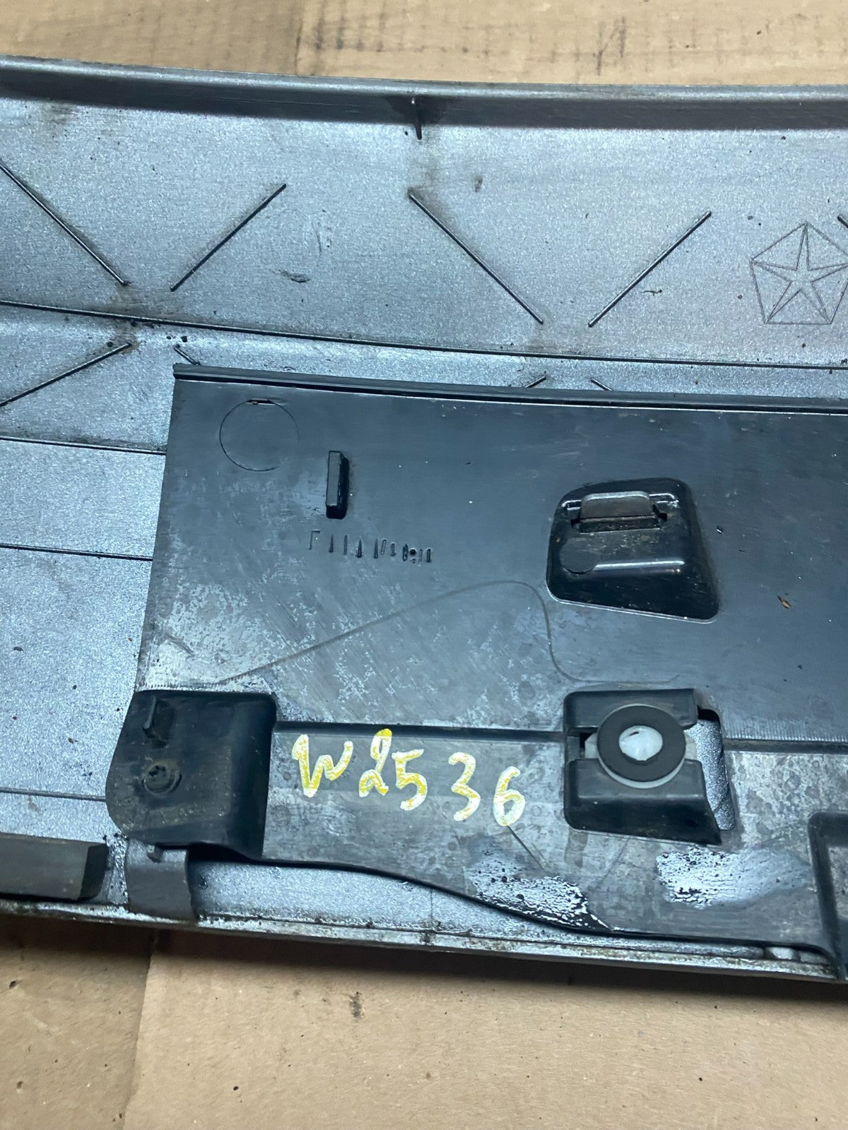 2011-2018 Dodge Grand Caravan Rear Tail Gate Trim Molding Panel OEM W2536 DG14