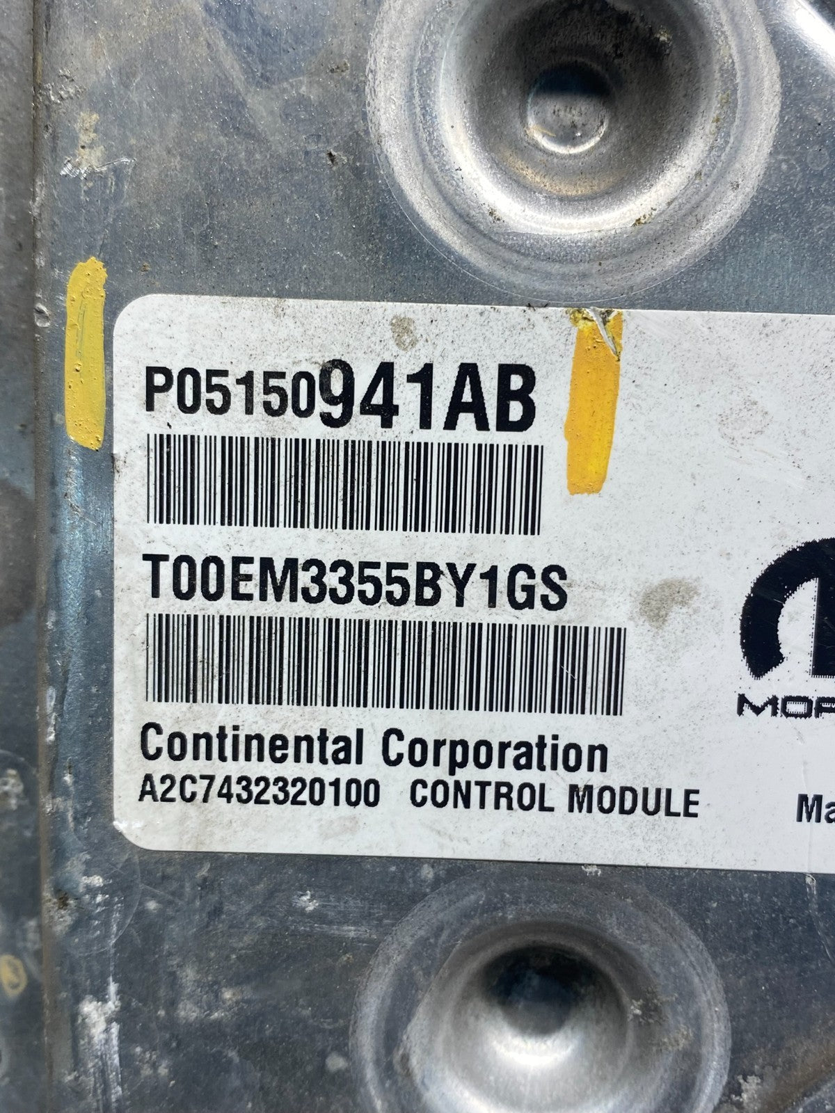 2015-2017 Jeep Compass Patriot Engine Control Module p05150941ab ECU AF7581 DG2