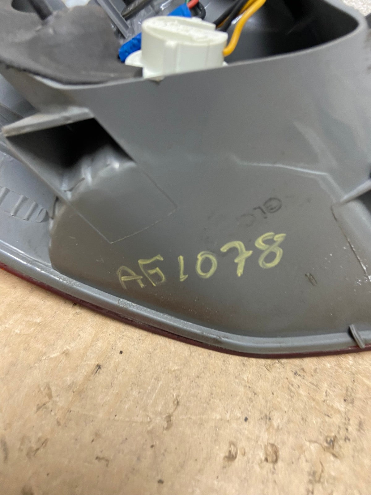 2010-2013 Kia Forte Right Passenger RH Side Tail Light AG1078 LK6