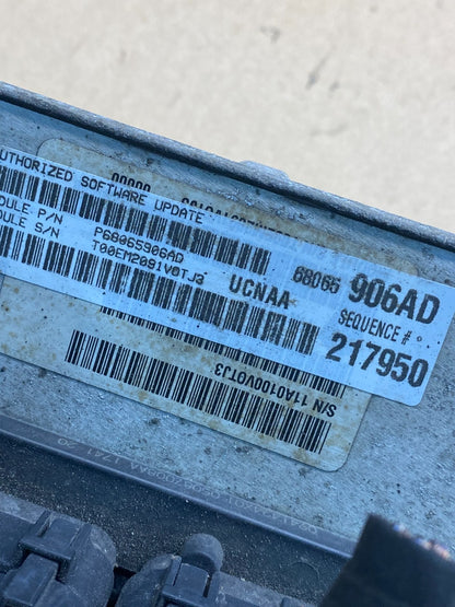 2012 Dodge Ram 1500 Engine Computer 4.7L ECM ECU P68065906AD AI7197 DW2