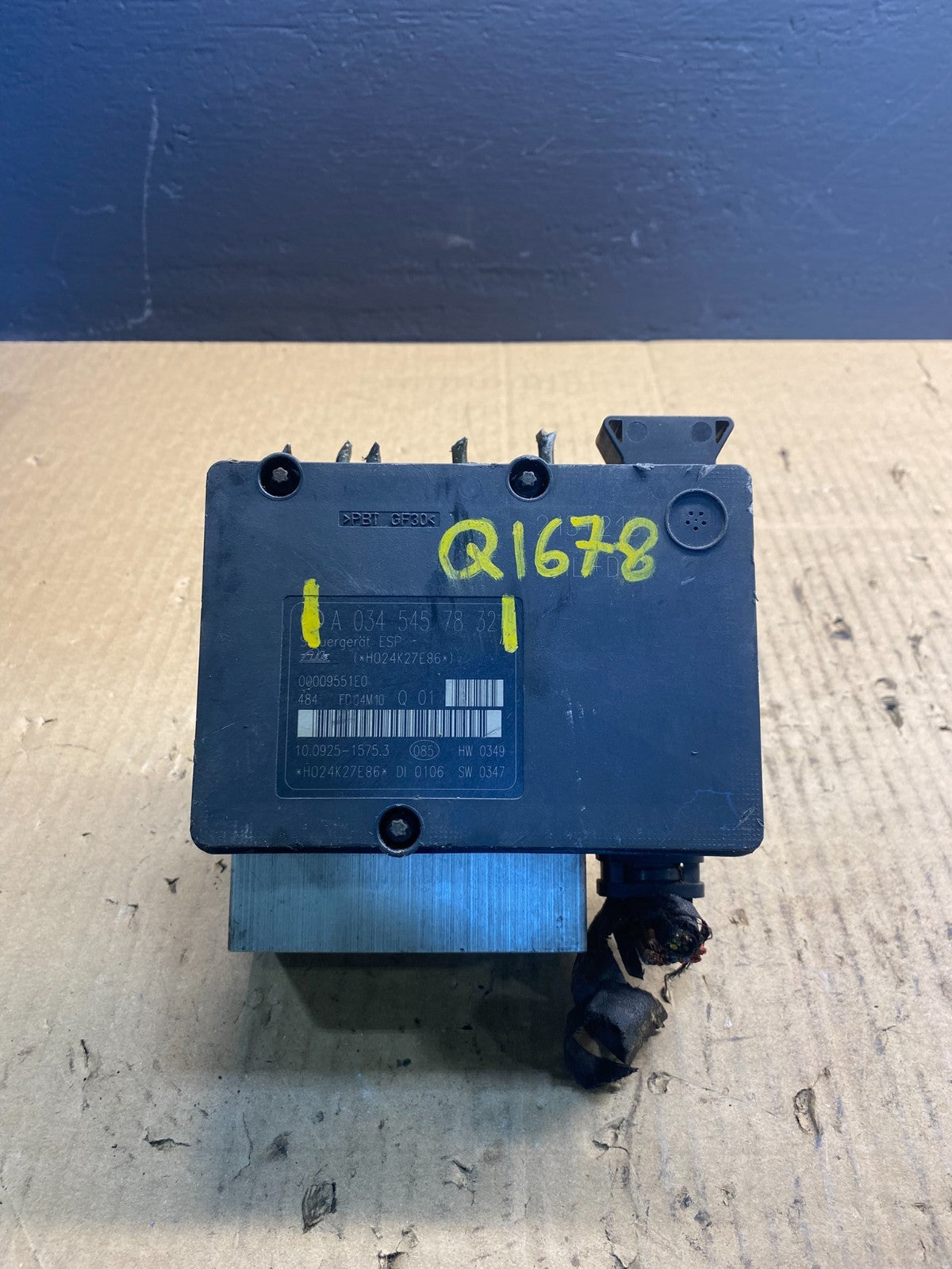 2002 to 2005 Mercedes CLK320 CLK500 ABS Anti Lock Brake Pump AB4373 DG0