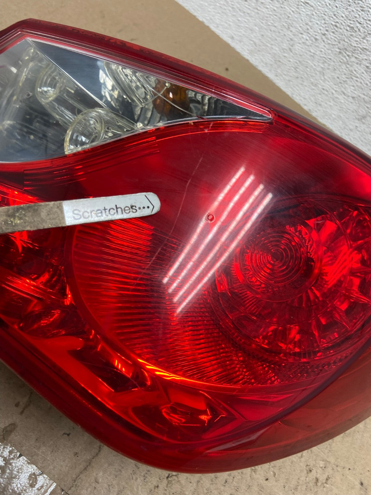 2011 2012 2013 Hyundai Sonata Right Passenger RH Tail Light AE6591 LK3