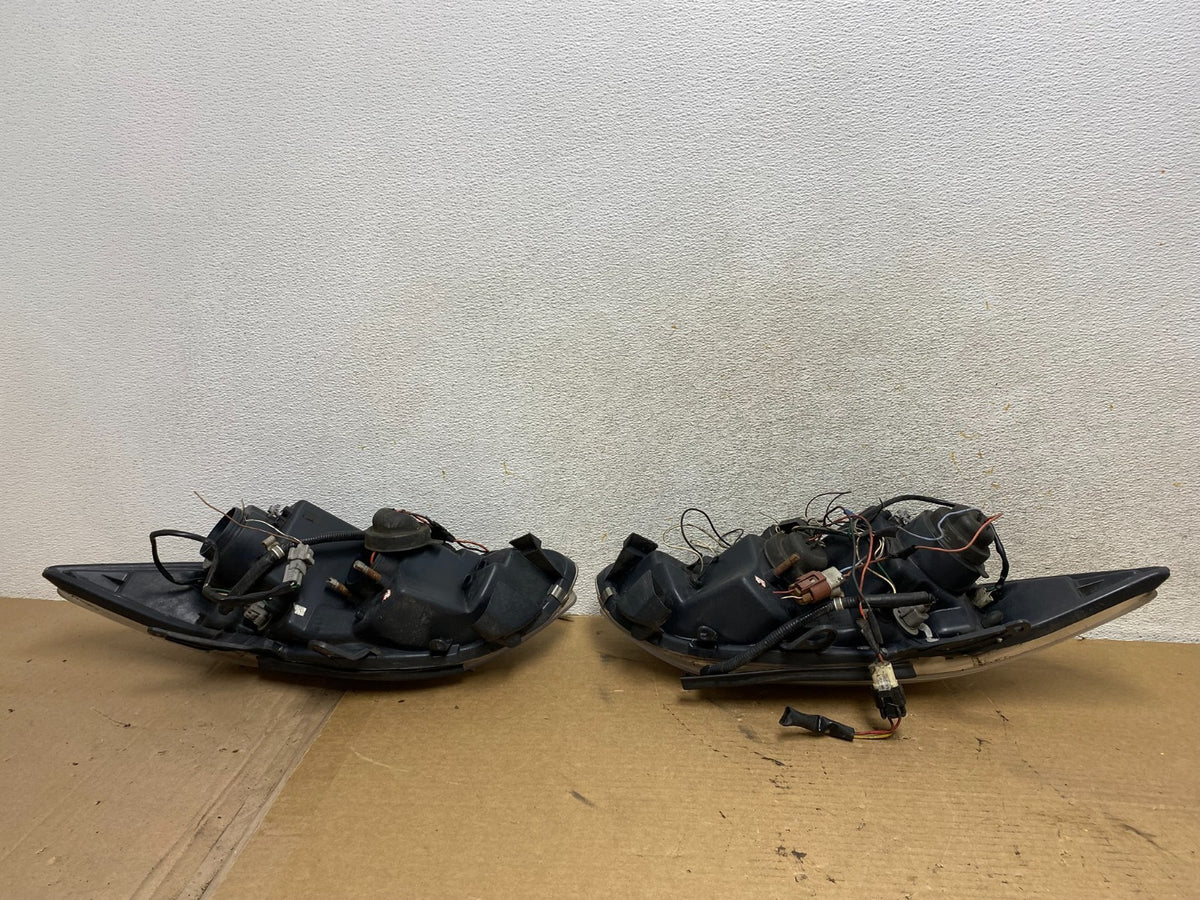 2005 to 2010 Scion Tc Left+Right Side Set Black LED Headlights AH4209 DG3