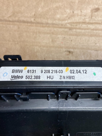 2007-2013 Bmw X5 AC Heater Climate Control Temperature Panel Trim AF2054 DW5