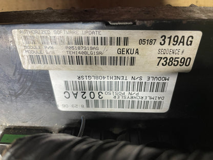 2008 Jeep Commander 3.7L Engine Computer ECM N4857 PS2