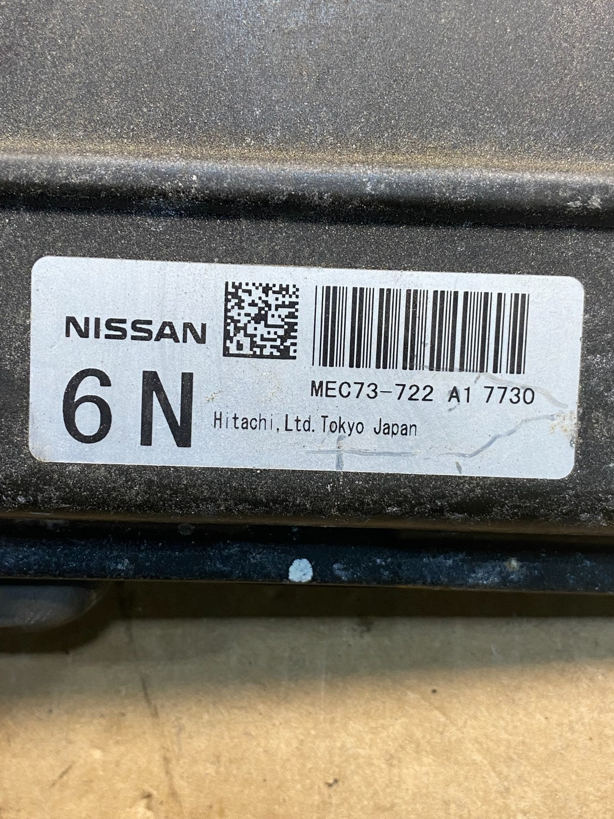 2008 2009 Nissan Titan Ecm Ecu Engine Control Computer MEC73-722 A1 ag6207 DG2