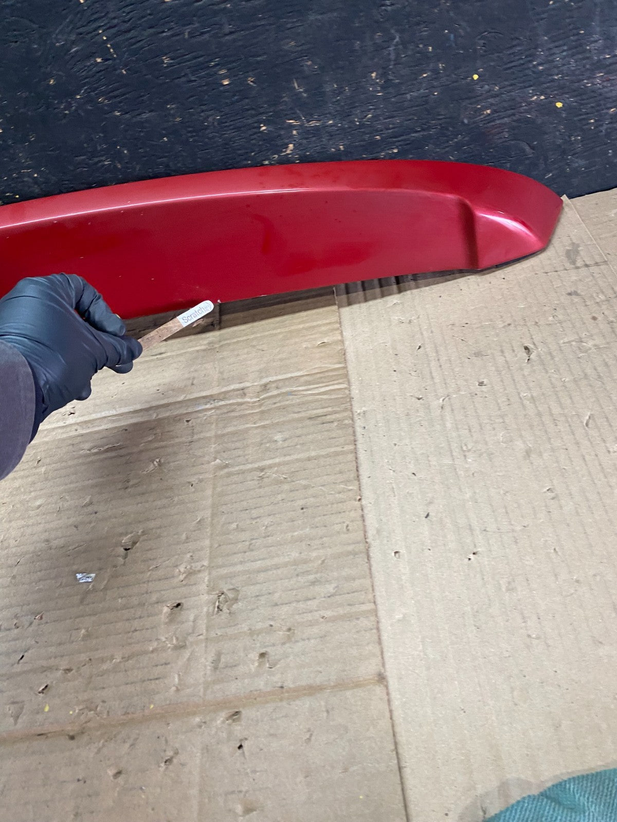2008 to 2010 Scion XD Rear Spoiler Wing Fin Lip Red V3346 DG5