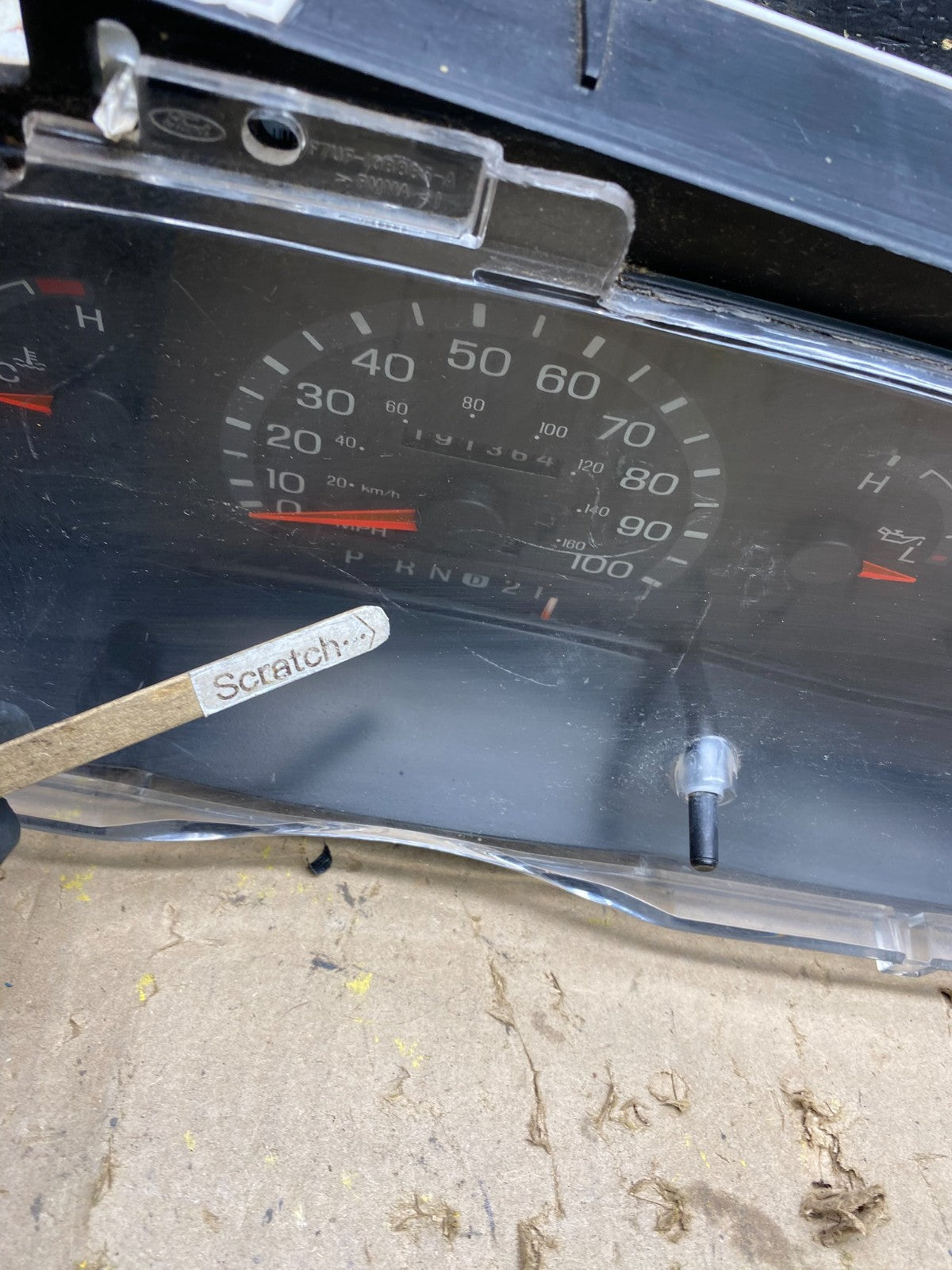 1997 to 2003 Ford Econoline E250 E350 Van Speedometer Instrument Cluster u51811