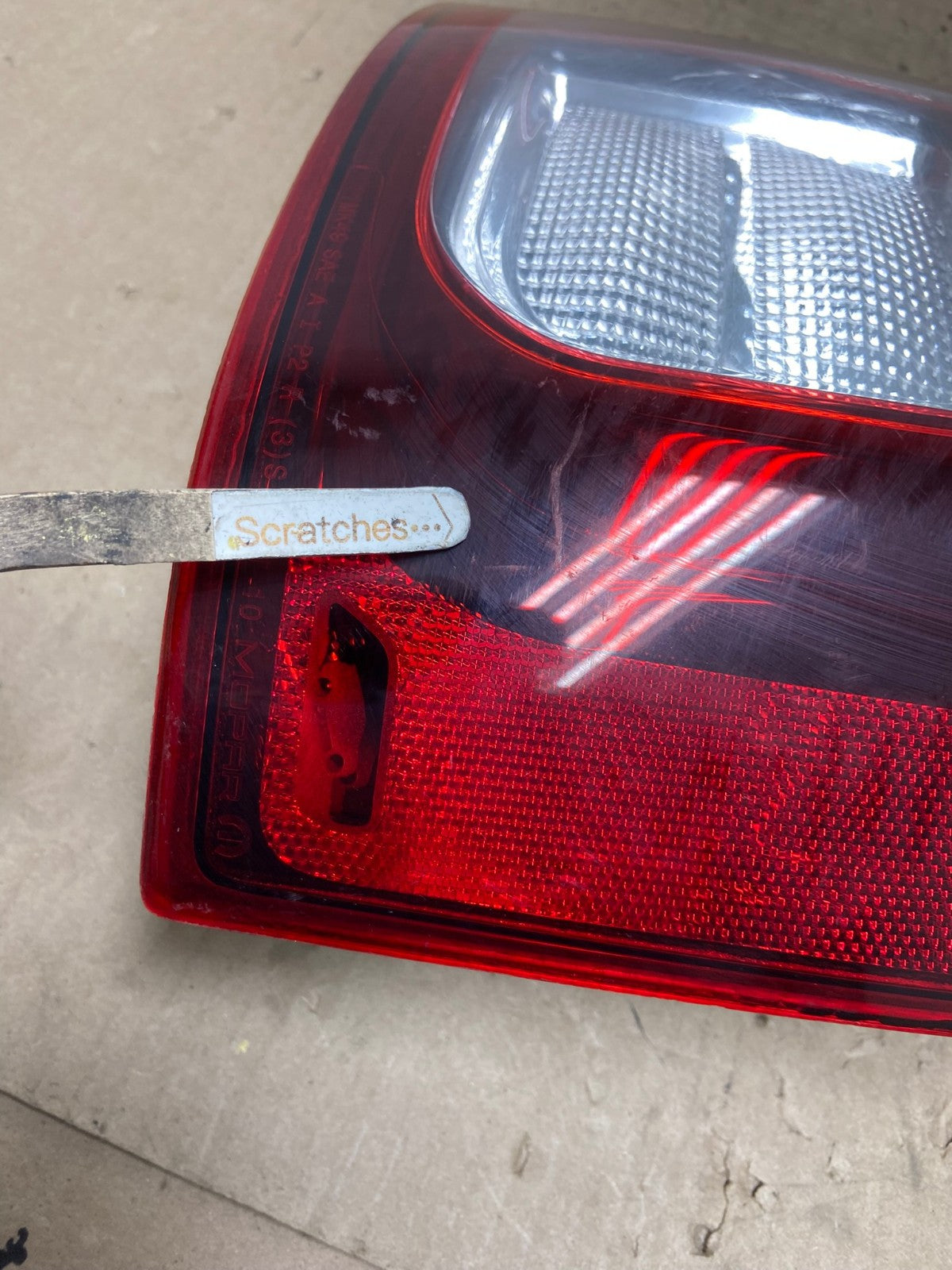 2014 - 2017 Jeep Compass Right Passenger Side Tail Light AI2533 LK3