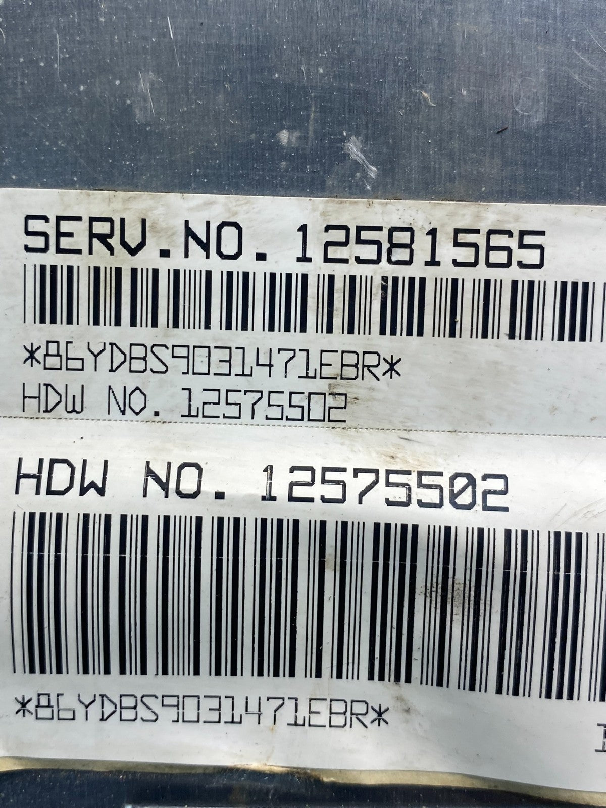 1996 to 2006 Chevrolet S10 Blazer Engine Control Unit Module ECM ECU AF6824 DW2