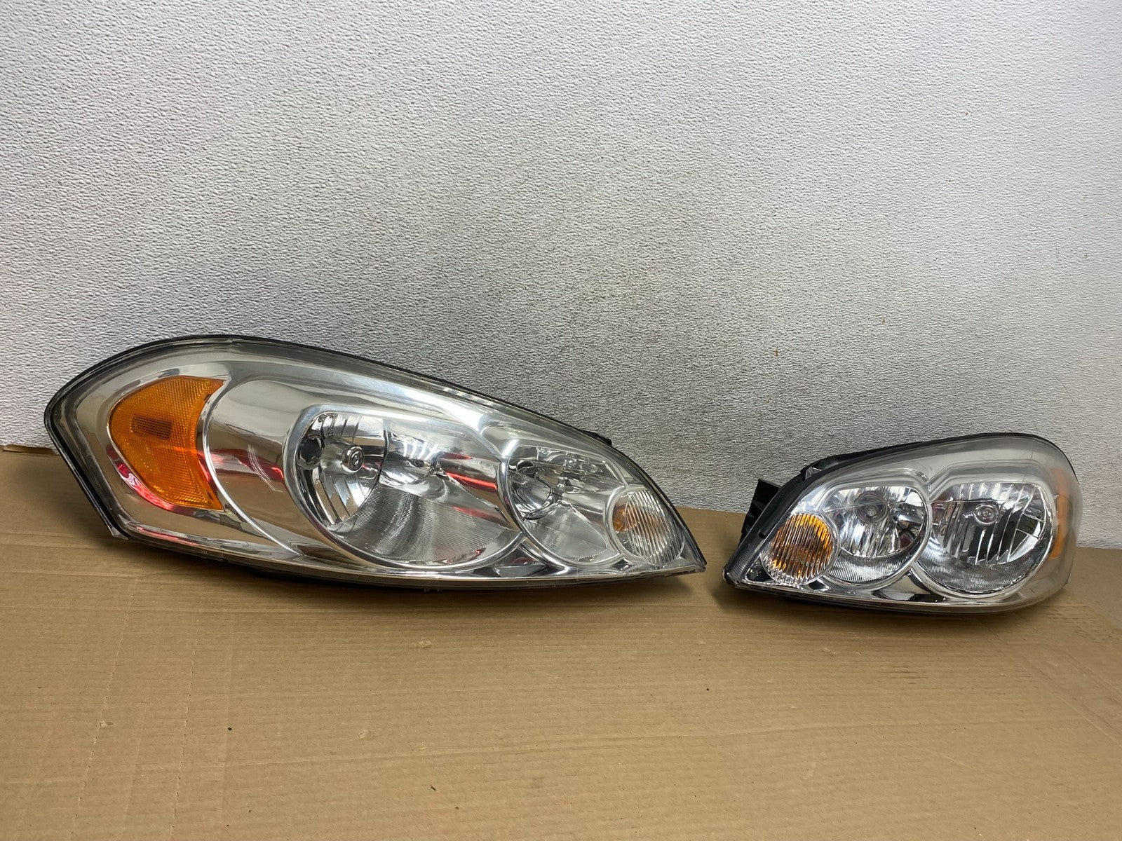 2006 - 2013 Chevrolet Impala Left+Right Set Headlights Halogen AG8838 DW1