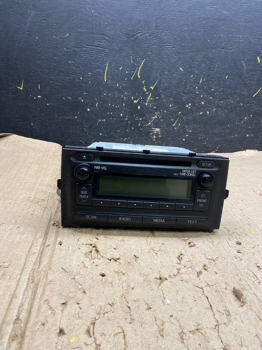 2012 to 2013 Toyota Prius OEM Radio Single CD Player Receiver x6202 DG0