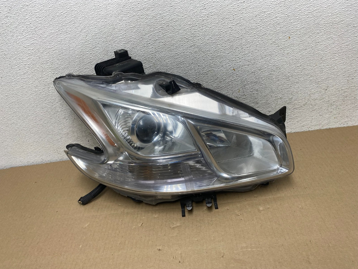 Halogen 2009-2014 Nissan Maxima Right Passenger Headlight DEPO AG5830 DW0