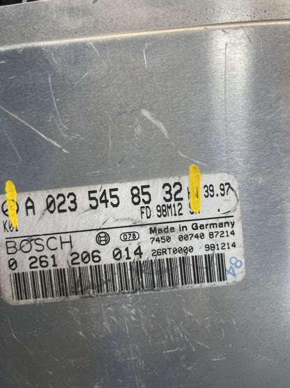 1997 2000 Mercedes C230 ECU ECM Engine Control Module Unit S8308 DG3