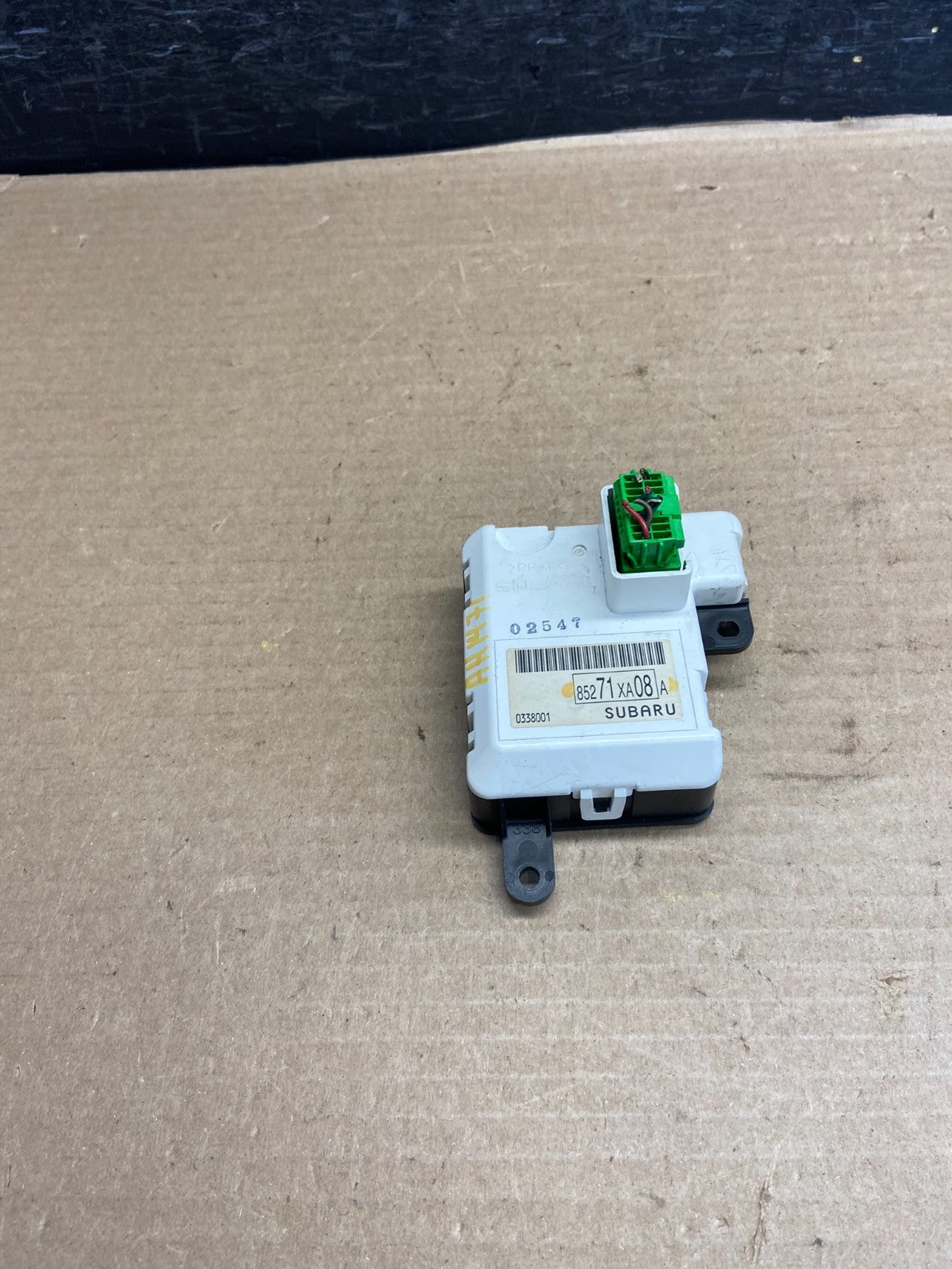 2008 2013 Subaru Tribeca Left Information Door Warning Display Screen AH1471 DG2