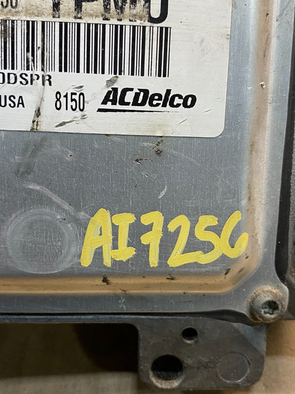 2008 2009 Chevrolet Silverado Engine Control Module ECM ECU ai7256 DG3
