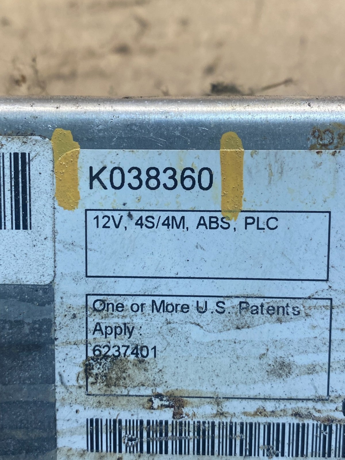 Bendix Paccar ABS Brake Control Module aa3268 DG3