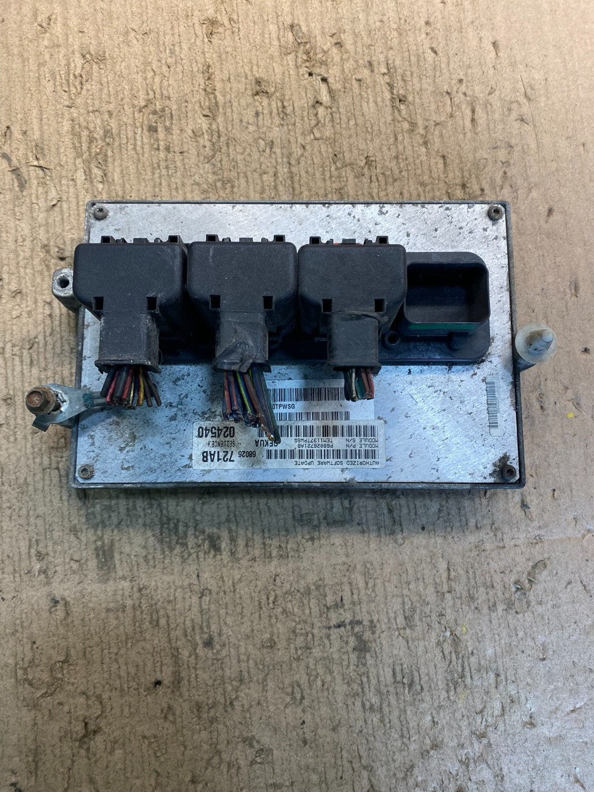 2007 Jeep Commander Engine Computer ECM P68026721AB Z2457 DG2