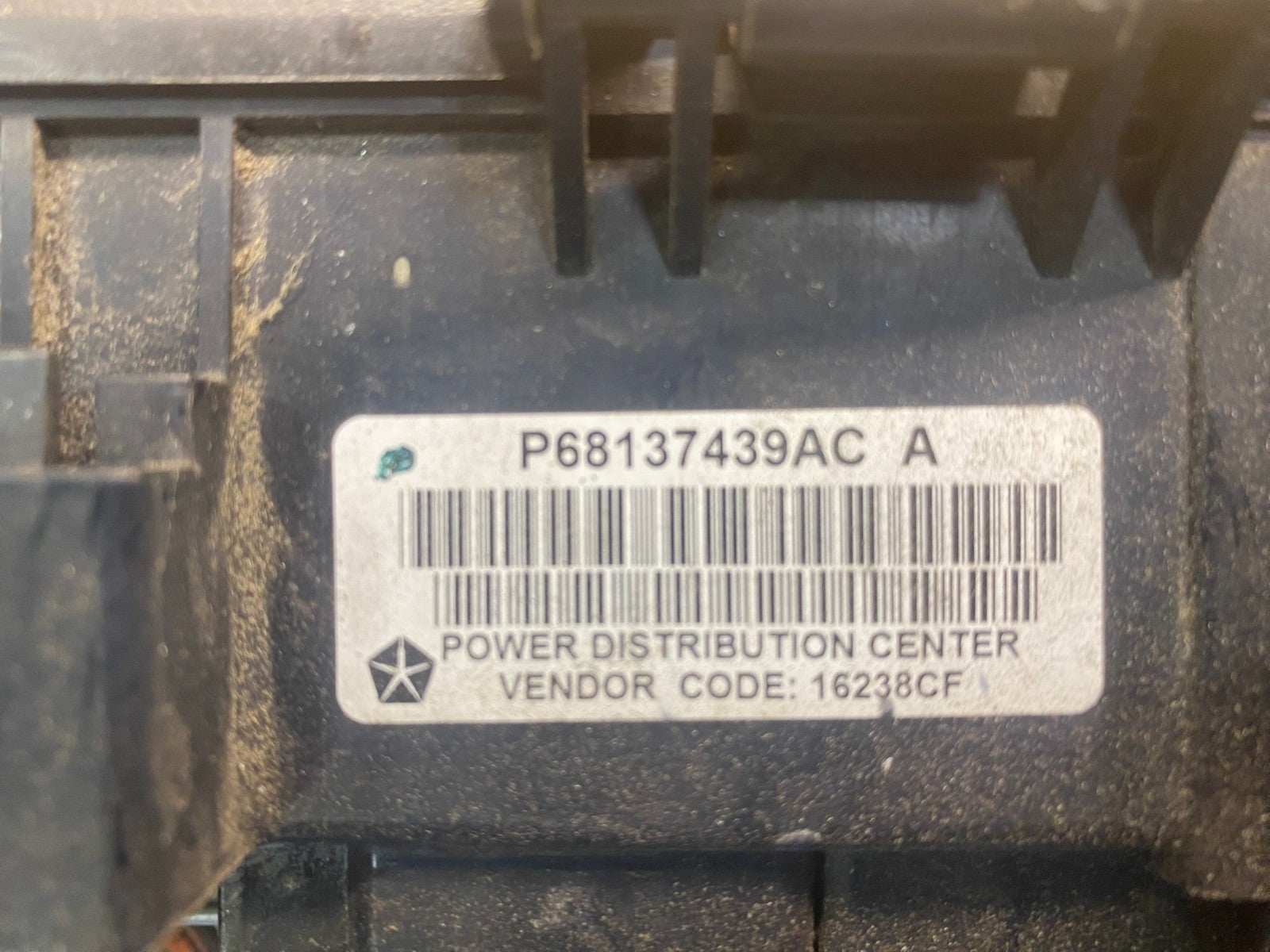 2014-2017 Jeep Grand Cherokee Fusebox Fuse Box Relay Module AD1470 DG2