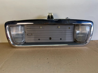 2003 to 2011 Lincoln Town Car Rear License Plate Trim Panel AH6422 DG0