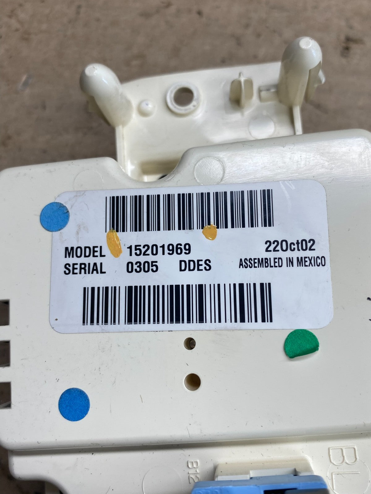 2003 to 2006 Chevrolet Silverado HVAC Heater Climate Control Module AH5182 DG4