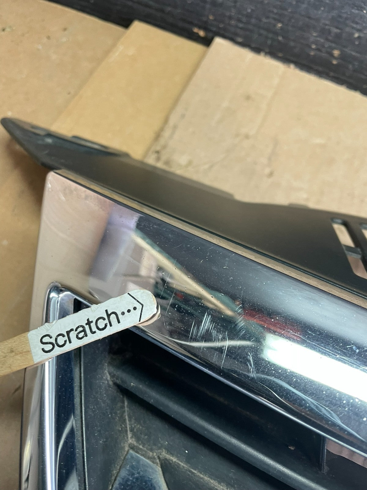 2009 to 2011 Volkswagen Tiguan Front Upper Grill Grille Oem AA2192 DG4