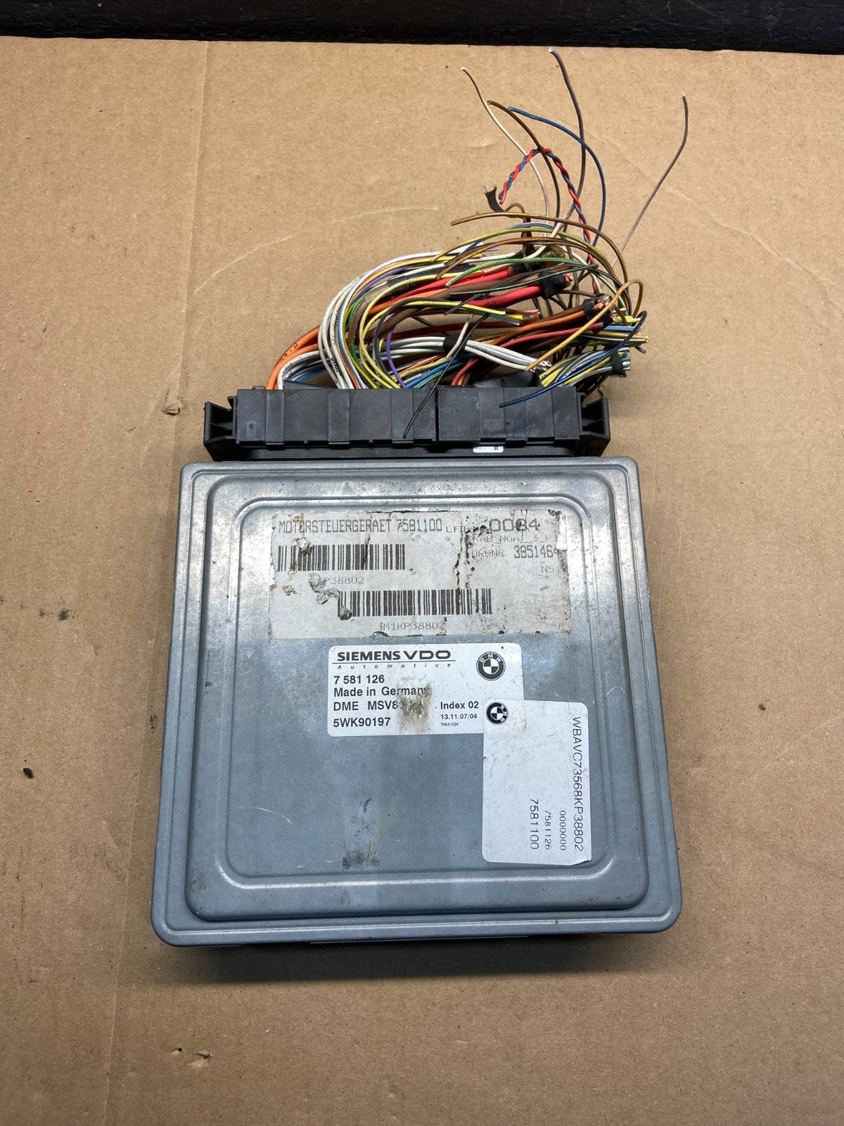 2007 to 2010 Bmw 328i Ecm Ecu Engine Computer Module AF9037 DG0