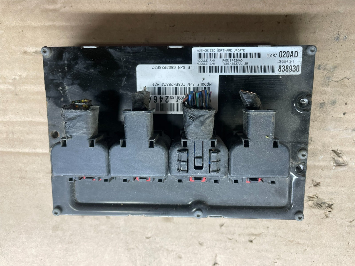 2008 2009 2010 Dodge Charger 3.5L Engine Control ECU ECM p7590 DG0