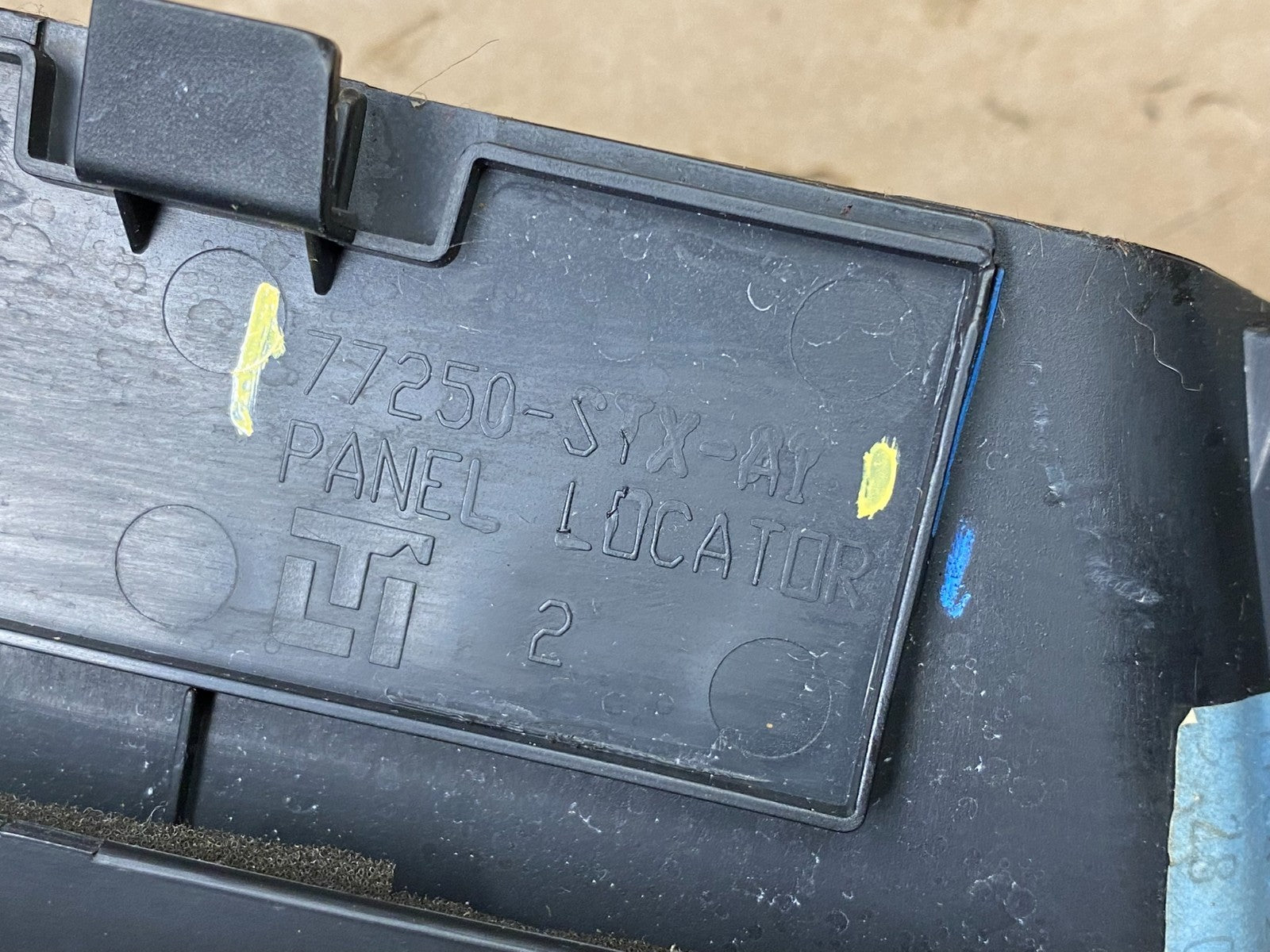 2007 2008 2009 Acura Mdx Center Console Upper Air Vent Hazard Trim OEM Z1747 DG6