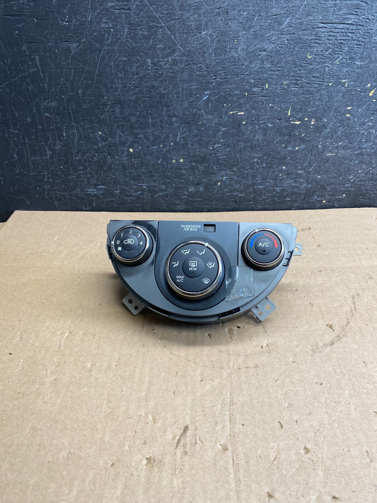 2012 to 2013 Kia Soul AC Heat Climate Control Switch Trim Bezel Black AI3078 DG0