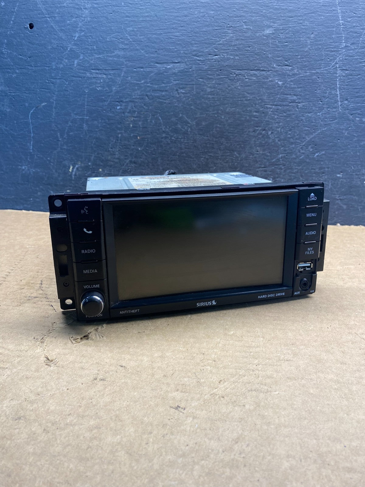 2011 2018 Jeep Dodge Chrysler Screen Display CD Player Satellite Radio AD9875 DG0