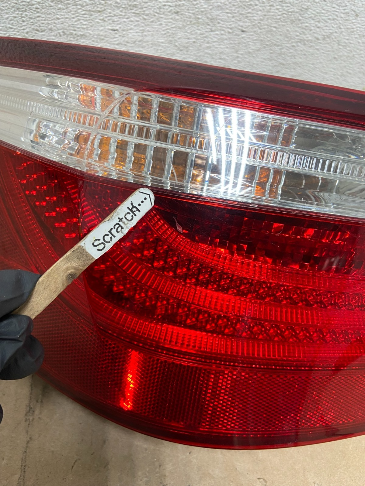 2007-2009 Lexus LS460 LS600H Left Driver LH Side Tail Light AG46943