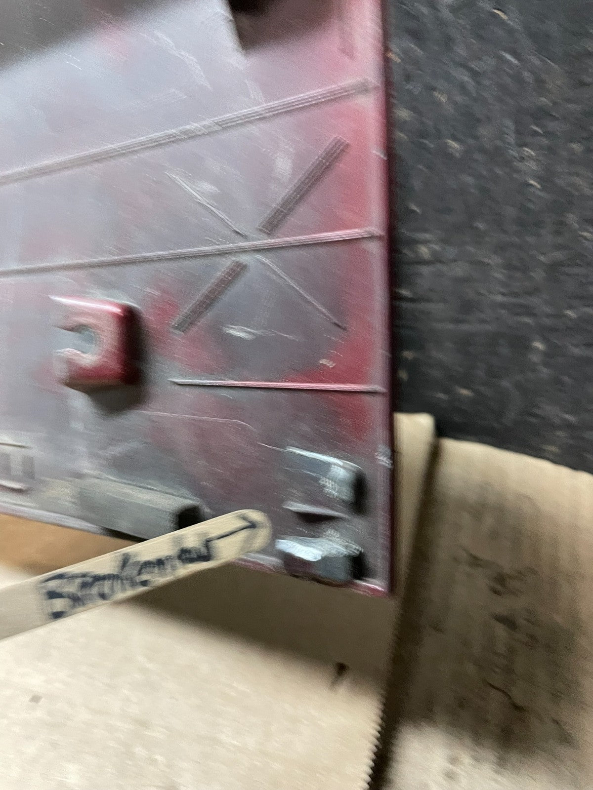 2011 to 2018 Dodge Grand Caravan Tail Gate Trim Molding W/O Camera OEM Y9251 DG14