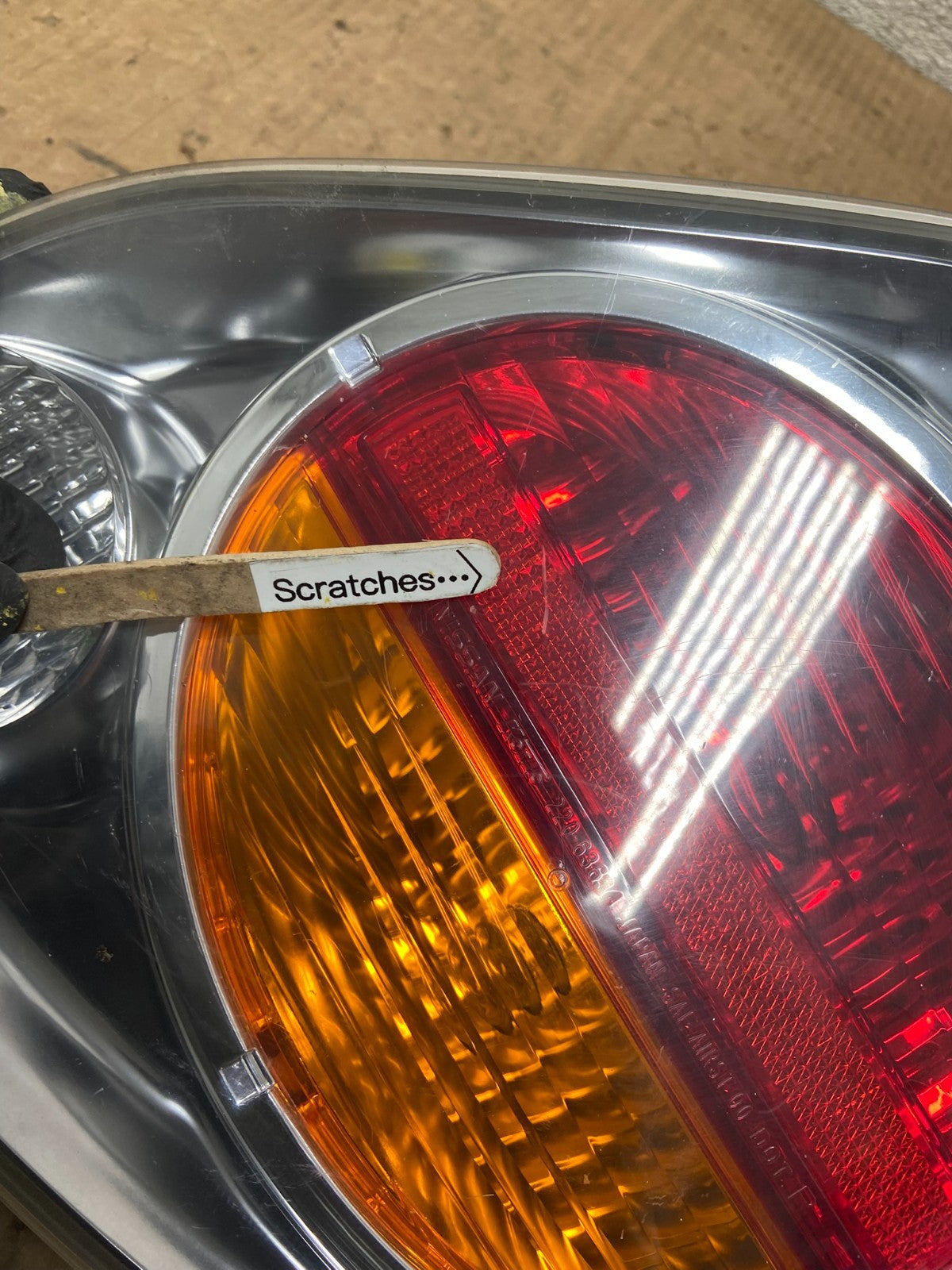 2002 2003 Nissan Maxima Right Passenger RH Side Tail Light AA7128 DW3